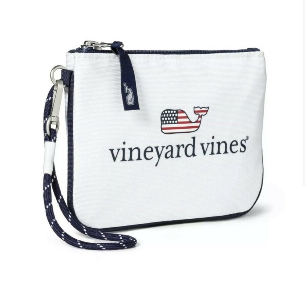 Vineyard Vines For Target White Wristlet Medium New With Tag